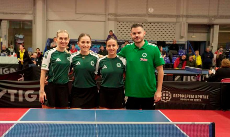 Θριαμβευτής του ντέρμπι πινγκ πονγκ γυναικών ο Παναθηναϊκός, αήττητος μαζί με την ΑΕΚ στην κορυφή