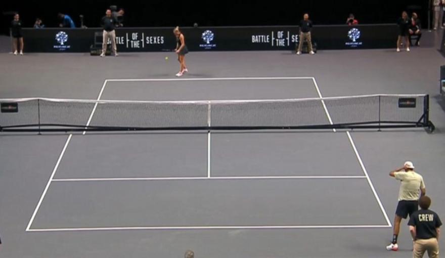 «Η μάχη των φύλων»: Το μικρότερο γήπεδο της Σαμπαλένκα έναντι του Κύργιου και οι αντιδράσεις στα social media