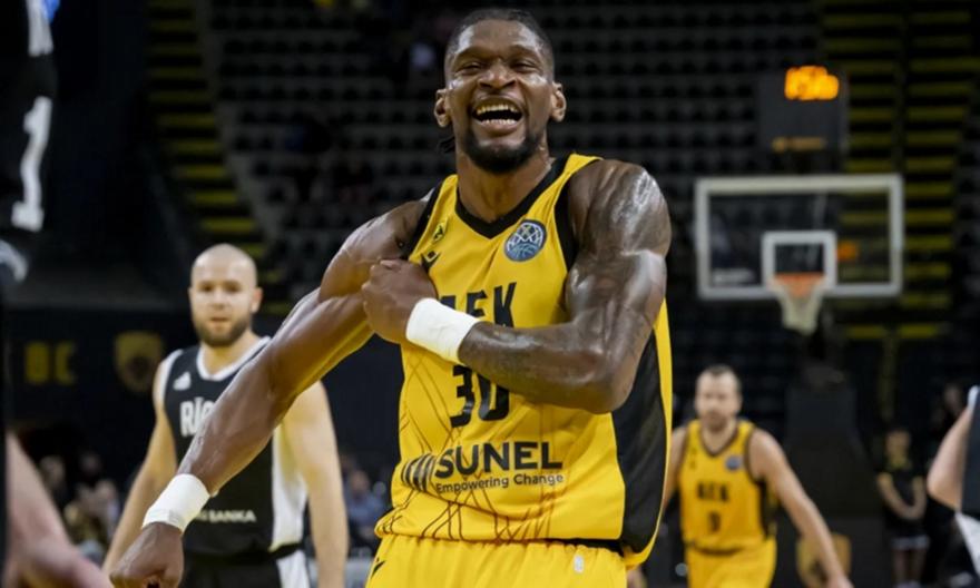 Στην κορυφαία πεντάδα της φάσης των ομίλων του BCL ο Κρις Σίλβα της ΑΕΚ!