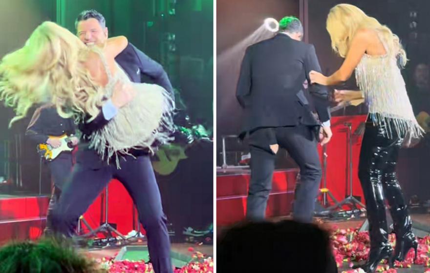 Σκίστηκε το παντελόνι του Σάκη Ρουβά πάνω στην σκηνή