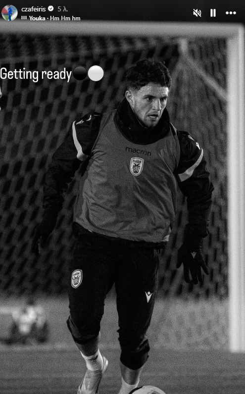 Ο Ζαφείρης μετρά αντίστροφα για το ντεμπούτο με ΠΑΟΚ