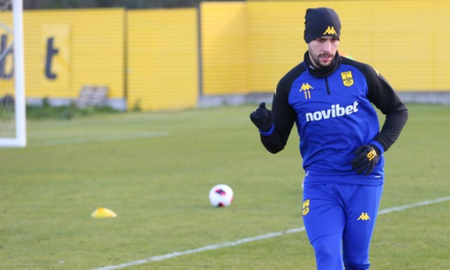 Πρώτη προπόνηση Μπουσαΐντ στον Άρη