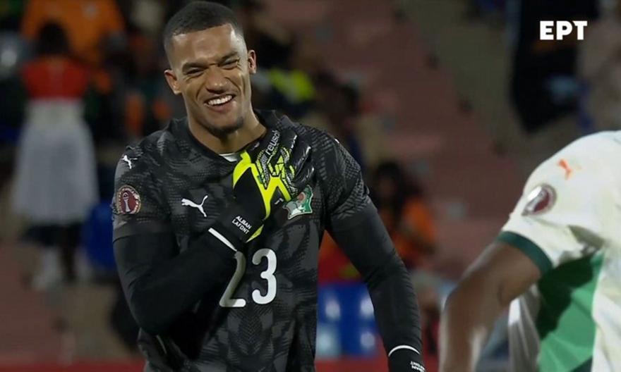 Ασταθής απόκρουση του Λαφόν στο 1-0 της Γκαμπόν επί της Ακτής Ελεφαντοστού