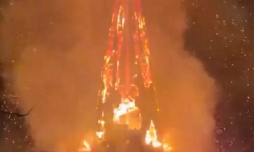 Ολλανδία: Παρανάλωμα του πυρός εκκλησία του 1884 στο Άμστερνταμ – 2 νεκροί από πυροτεχνήματα