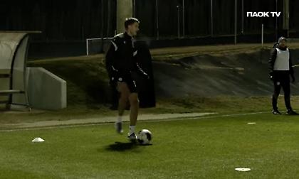 Τα πλάνα από την πρώτη προπόνηση του Γερεμέγεφ και το «όταν παίζουμε τρελά» του Λουτσέσκου