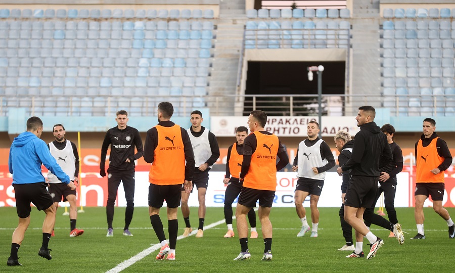 ΟΦΗ: Με Μπούση η τελευταία προπόνηση πριν το Betsson Super Cup