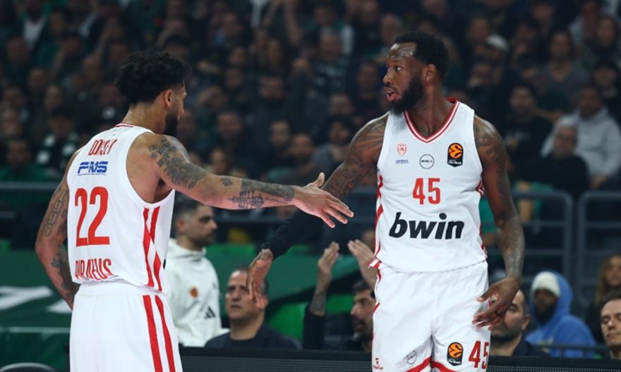 Βαθμολογία Ευρωλίγκας: Ο Ολυμπιακός πήρε το ντέρμπι και πλησίασε τον Παναθηναϊκό