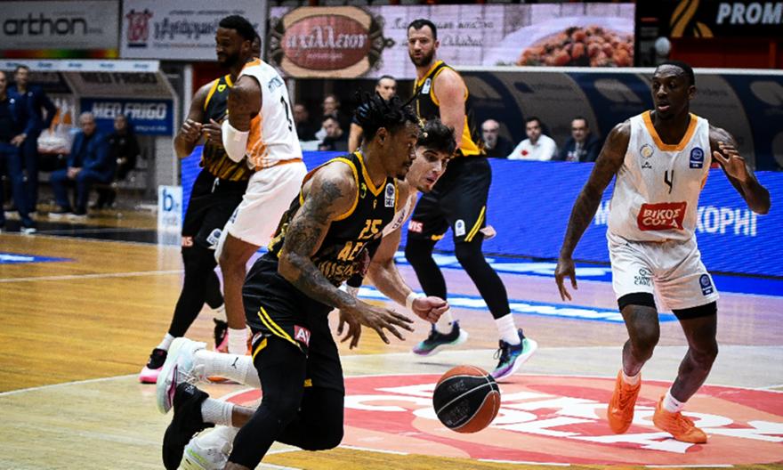 Ατσάλινη ΑΕΚ, δραπέτευσε από την Πάτρα με αγχωτική νίκη τετράδας!