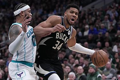 Αντετοκούνμπο σε clutch mode: Οι στιγμές που υπέγραψαν το θρίλερ με τους Χόρνετς