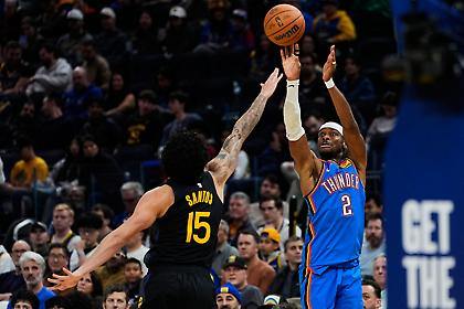 Καταιγιστικός Γκίλτζους-Αλεξάντερ, οι Θάντερ διέλυσαν τους Γουόριορς