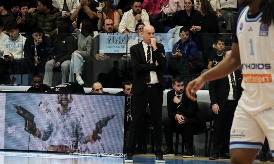 Γιούρι Ζντοβτς: «Συγχαρητήρια στη Μύκονο, ξέραμε τι θα αντιμετωπίσουμε, αλλά κάναμε λάθη»