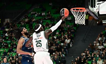 Ο καυτός Ναν αρκούσε για τον Παναθηναϊκό κόντρα στη μαχητική Καρδίτσα