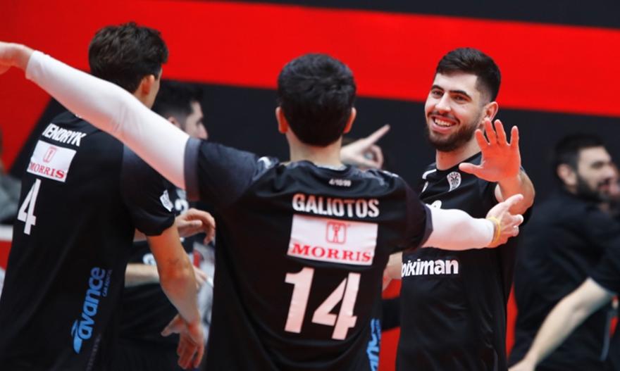 Τα highlights της νίκης του ΠΑΟΚ στο ανατρεπτικό ντέρμπι με τον Ολυμπιακό για τη Volley League