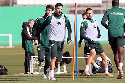 Δίωρη προπόνηση στον Παναθηναϊκό, επέστρεψε ο Ταμπόρδα