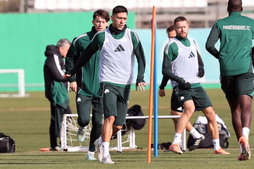 Δίωρη προπόνηση στον Παναθηναϊκό, επέστρεψε ο Ταμπόρδα