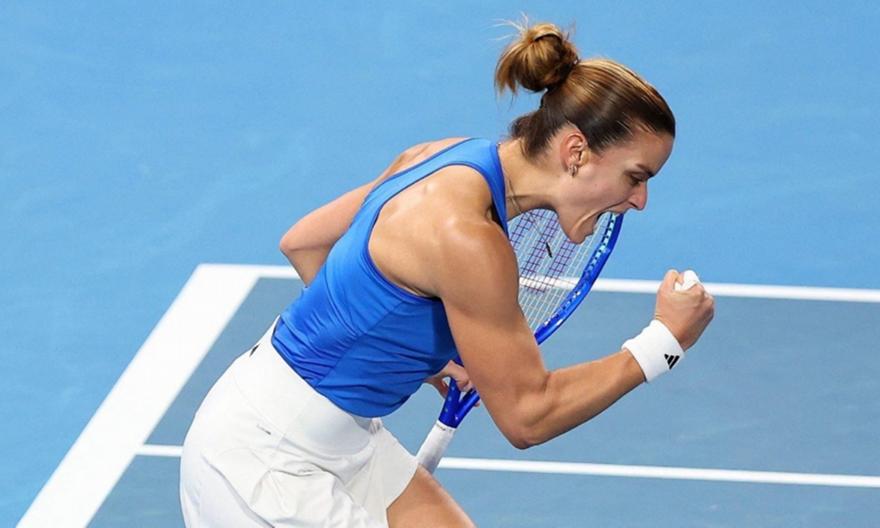 Η Σάκκαρη έστειλε την Ελλάδα στα προημιτελικά του United Cup!