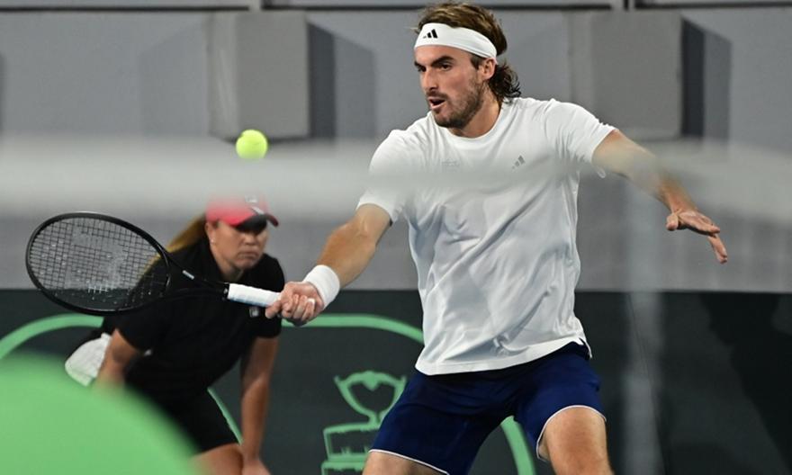 Τσιτσιπάς: «Είμαι ευχαριστημένος που μπορώ να απολαμβάνω το τένις χωρίς δυσφορία ή πόνο»