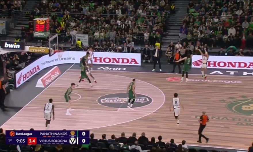 Το «τρελό» τρίποντο του Έντουαρντς από τα δέκα μέτρα