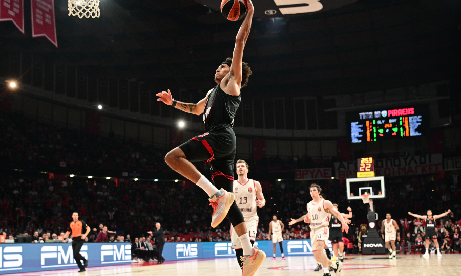 Ολυμπιακός-Μπάγερν 95-80: Έκανε τη δουλειά κόντρα στην Μπάγερν ο Ολυμπιακός