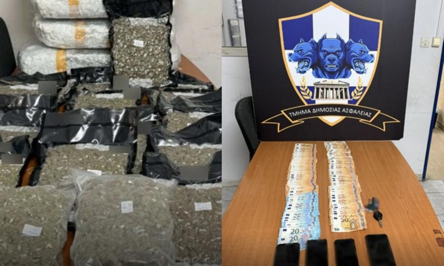 Ομόνοια: Διεθνές κύκλωμα πίσω από τα 150 κιλά κάνναβης «βλέπει» η ΕΛ.ΑΣ.