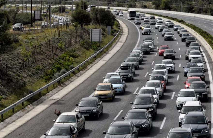 Η κίνηση στους δρόμους της Αθήνας