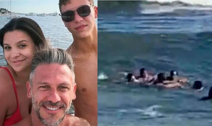 Σώθηκαν από πνιγμό ο Ντεμικέλις και η οικογένειά του