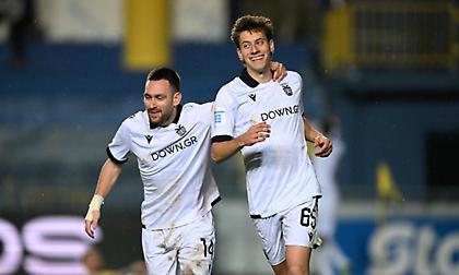 Το σόου Κωνσταντέλια, τα γκολ και οι καλύτερες φάσεις από τη νίκη του ΠΑΟΚ στο Αγρίνιο