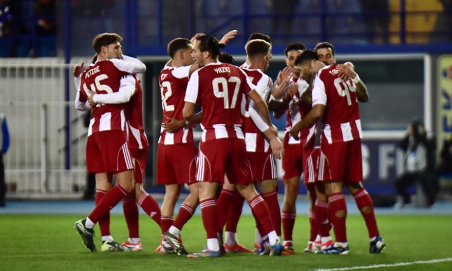 Τα γκολ και οι καλύτερες στιγμές από το άνετο διπλό του Ολυμπιακού στο Περιστέρι