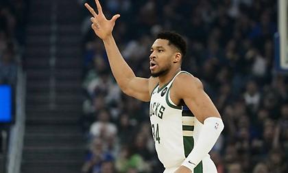 Ο Αντετοκούνμπο υπέγραψε το μεγάλο «διπλό» των Μπακς στο Λος Άντζελες