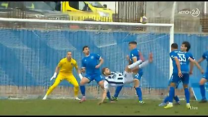 Τρελή… Ζλατανιά από τον Μάναλη και ο Ηρακλής ανοίγει το σκορ