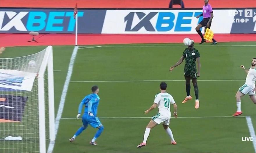 Ο Μπρούνο σέρβιρε στον Οσιμέν το γκολ για το προβάδισμα της Νιγηρίας!