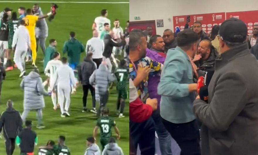 Ξύλο στο γήπεδο και στη… μεικτή ζώνη ανάμεσα σε δημοσιογράφους, μετά το Αλγερία – Νιγηρία!