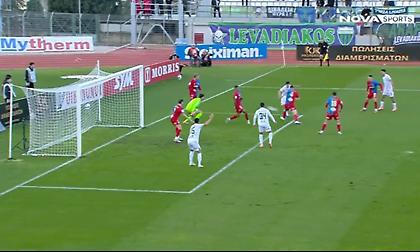 Προβάδισμα για τον Λεβαδειακό με δυνατό σουτ του Μπάλτσι