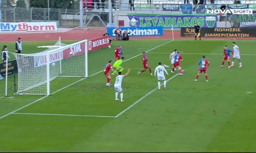 Προβάδισμα για τον Λεβαδειακό με δυνατό σουτ του Μπάλτσι