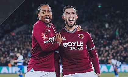 Κουράστηκε για την πρόκριση η Γουέστ Χαμ, ζημιά για Μαυροπάνο που αποχώρησε με φορείο