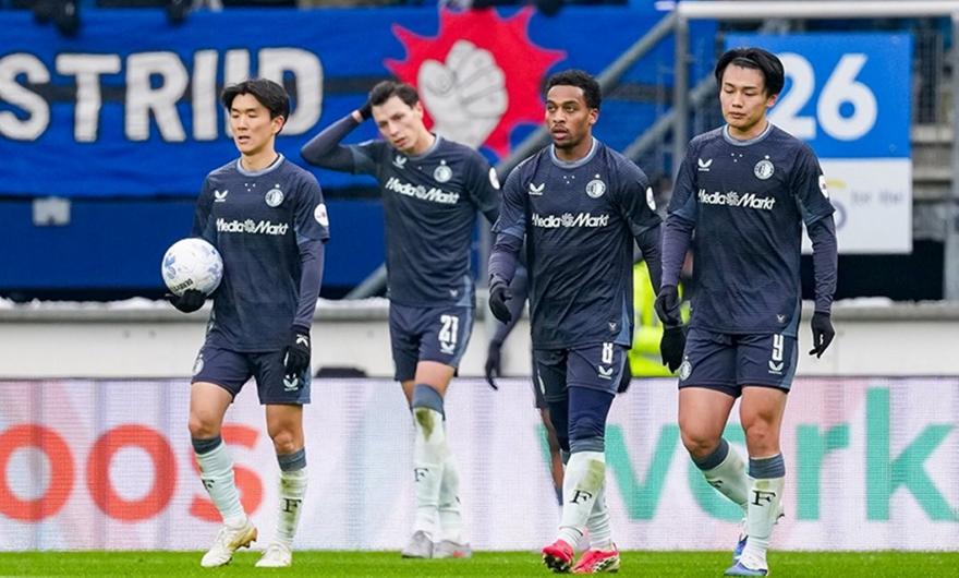 Νέα απώλεια για Φέγενορντ, πιο κοντά στον τίτλο η Αϊντχόφεν