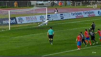 Καλαμάτα-Πανιώνιος: Ο Γιαννακόπουλος απέκρουσε το πέναλτι του Παμλίδη