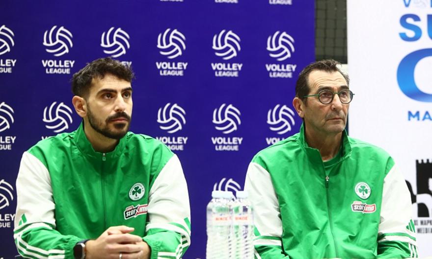 Ανδρεόπουλος: «Όλοι γνωρίζουν τι σημαίνει ένα ντέρμπι Παναθηναϊκού-Ολυμπιακού - Μοναδικός μας στόχος το τρόπαιο»