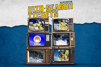 Τα εισιτήρια διαρκείας του Περιστερίου Betsson για τον Β’ γύρο