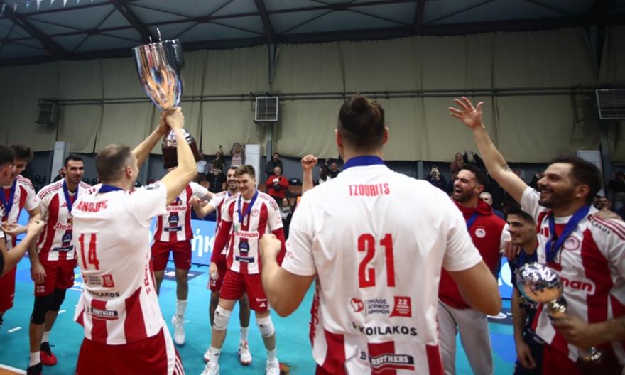 Έφτασε τους 339 τίτλους στα ομαδικά αθλήματα ο Ολυμπιακός
