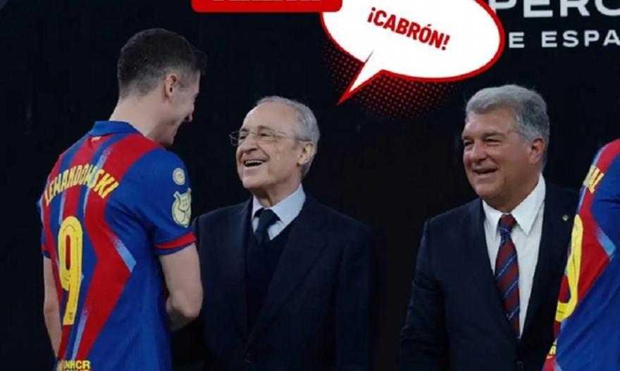 Φλορεντίνο Πέρεθ σε Λεβαντόφσκι: «Μπάσταρδε!»