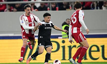 Το μεγάλο ντέρμπι της οκτάδας: Ολυμπιακός-ΠΑΟΚ 0-2