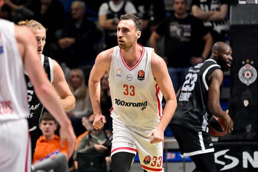 Άγγιξε μυθικό ρεκόρ με το +38 στο Βελιγράδι ο Ολυμπιακός