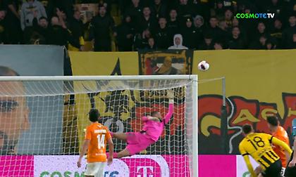 Νέο δοκάρι για την ΑΕΚ με την «οβίδα» του Μάριν να σταματά στη συμβολή των δοκών του ΟΦΗ!