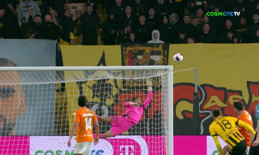 Νέο δοκάρι για την ΑΕΚ με την «οβίδα» του Μάριν να σταματά στη συμβολή των δοκών του ΟΦΗ!