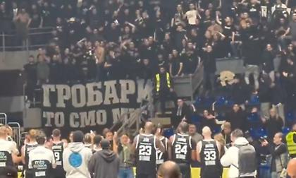 Αυτό θα πει αγνή αγάπη: Παρά το -38 από τον Ολυμπιακό οι φίλοι της Παρτίζαν στήριξαν τους παίκτες!