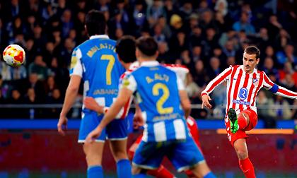 Copa del Rey: Πρόκριση για Ατλέτικο με απευθείας φάουλ του Γκριεζμάν