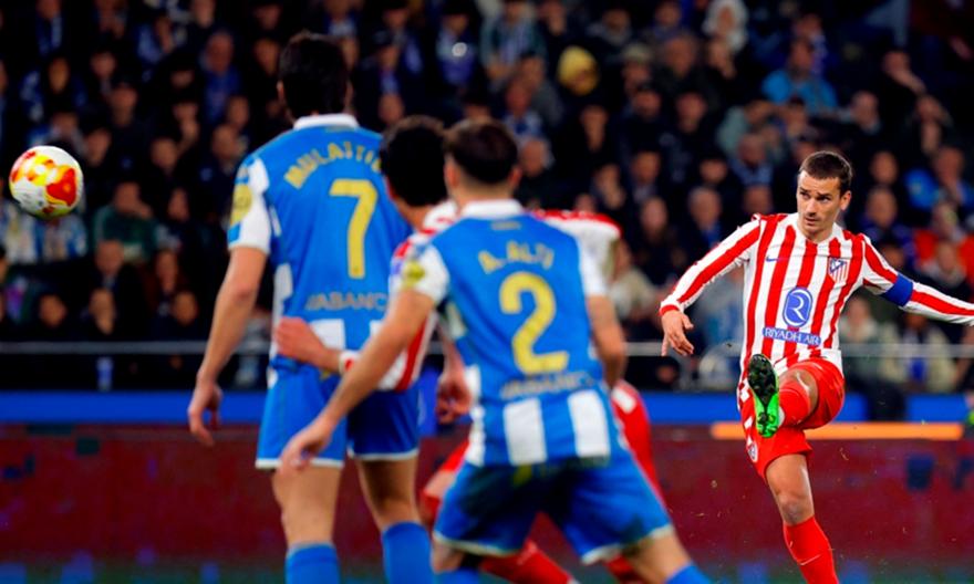 Copa del Rey: Πρόκριση για Ατλέτικο με απευθείας φάουλ του Γκριεζμάν