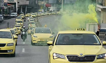 Χωρίς ταξί και σήμερα η Αθήνα - Συνεχίζεται η απεργία