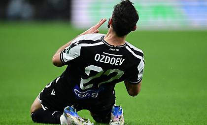 Απίστευτο σουτ στην κίνηση του Οζντόεφ και 2-0 ο ΠΑΟΚ στο Καραϊσκάκη